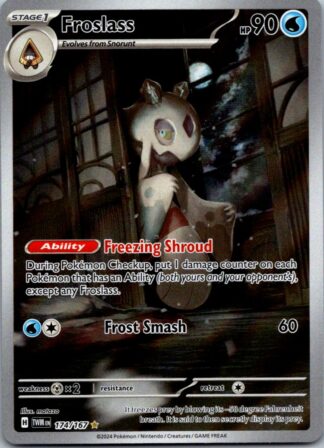 Froslass 174/167 Twilight Masquerade (Ultra Rare) (NM-Exc Condition)