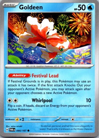 Goldeen 44/167 Twilight Masquerade (Common) (NM-Exc Condition)
