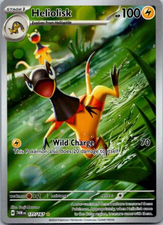 Heliolisk 177/167 Twilight Masquerade (Ultra Rare) (NM-Exc Condition)