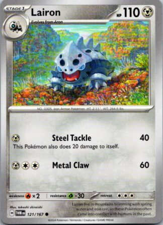 Lairon 121/167 Twilight Masquerade (Common) (NM-Exc Condition)