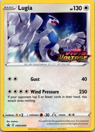 Lugia SWSH069 Promo (Holo) (Exc Condition)