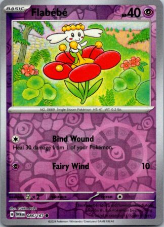 Flabebe 86/167 Twilight Masquerade (Reverse Holo) (NM-Exc Condition)