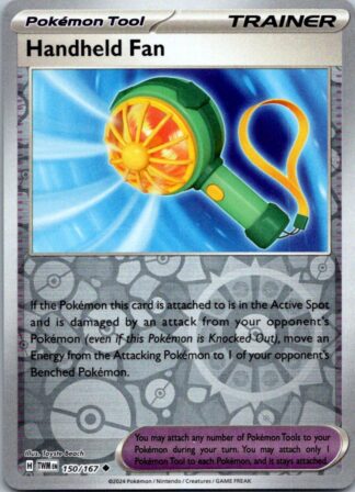 Handheld Fan 150/167 Twilight Masquerade (Reverse Holo) (NM-Exc Condition)