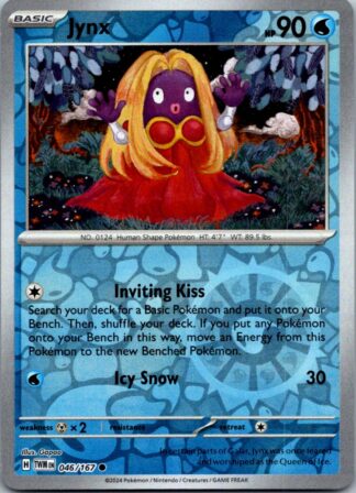 Jynx 46/167 Twilight Masquerade (Reverse Holo) (NM-Exc Condition)
