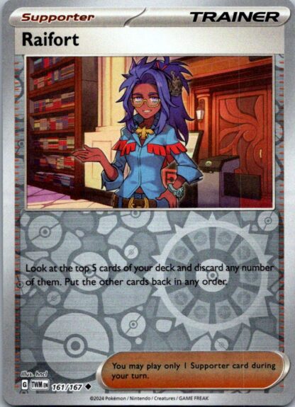 Raifort 161/167 Twilight Masquerade (Reverse Holo) (NM-Exc Condition)