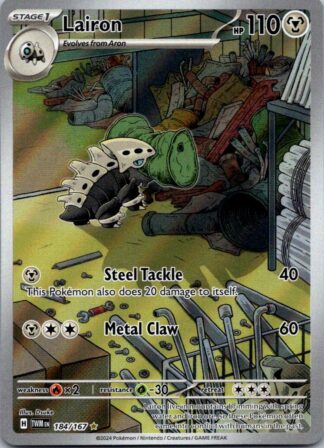 Lairon 184/167 Twilight Masquerade (Ultra Rare) (NM-Exc Condition)