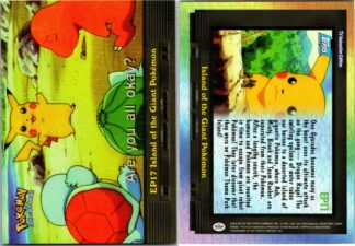 Island of the Giant Pokemon EP17 - TOPPS Animation Series (P Condition)