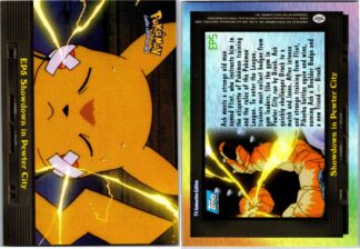 Showdown in Pewter City EP5 - TOPPS Animation Series (P Condition)