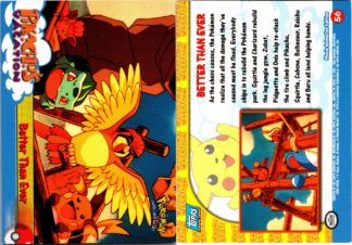 Better Than Ever - Pikachu's Vacation - 56 TOPPS Blue Logo (LP Condition)