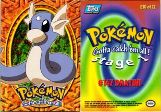 Dratini - E10 of 12 Topps The First Movie (LP Condition)
