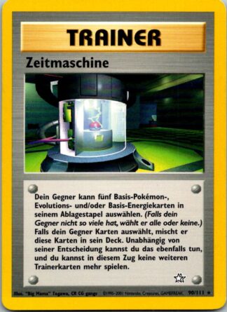 Zeitmaschine (Time Capsule) 90/111 GERMAN Neo Genesis (LP- P Condition)