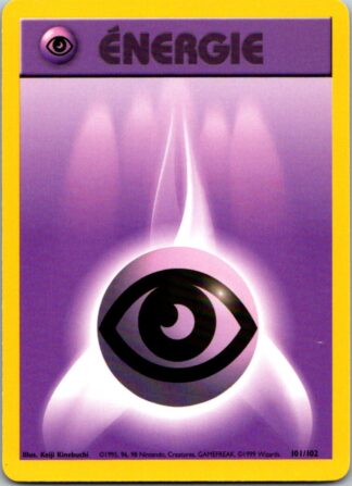 Psychic Energie (Psychic Energy) 101/102 FRENCH Base Set (Exc Condition)