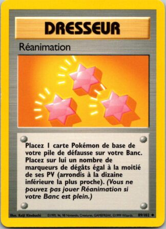 Reanimation (Revive) 89/102 FRENCH Base Set (LP Condition)