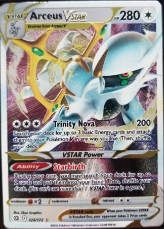 Arceus VStar 123/172 Promo (METAL CARD) (Copy)