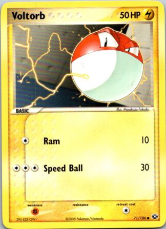Voltorb 71/106 EX Emerald (Common) (Exc Condition)