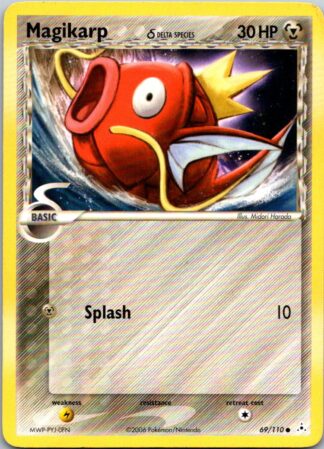 Magikarp 69/110 EX Holon Phantoms (Common) (P Condition)