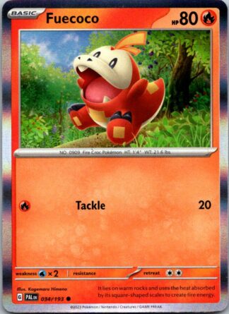 Fuecoco 34/193 Paldea Evolved (Holo Promo) (NM-Exc Condition)