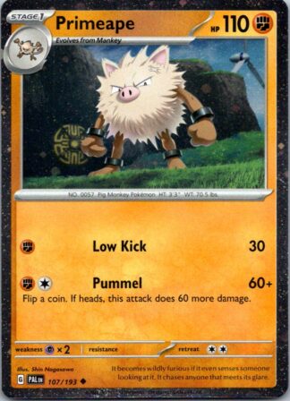 Primeape 107/193 Paldea Evolved (Holo Promo) (NM-Exc Condition)