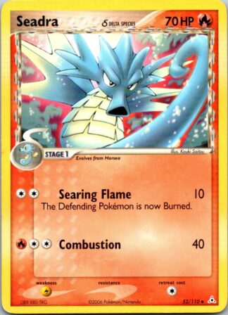 Seadra 52/110 EX Holon Phantoms (Uncommon) (P Condition)