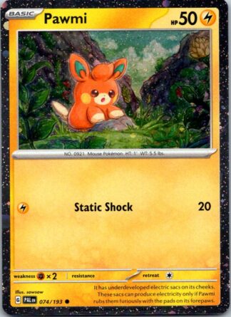 Pawmi 74/193 Paldea Evolved (Promo Holo) (NM-Exc Condition)