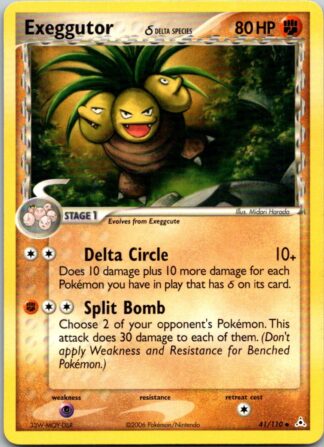 Exeggutor 41/110 EX Holon Phantoms (Uncommon) (P Condition)