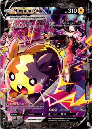 *OVERSIZED* Morpeko V-Union SWSH288 Jumbo Card Promo (Exc Condition)