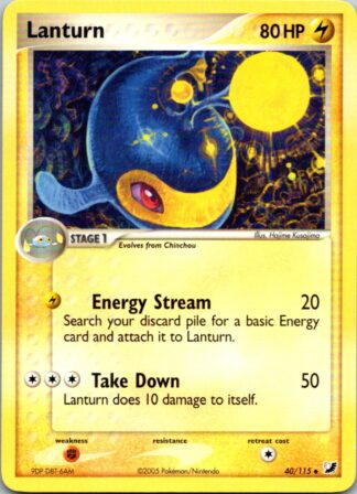 Lanturn 40/115 EX Unseen Forces (Common) (Exc Condition)