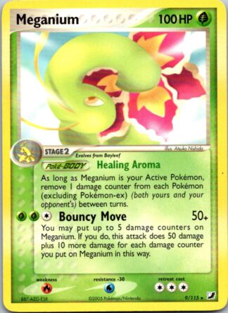 Meganium 9/115 Ex Unseen Forces (Theme Deck Rare) (P Condition)
