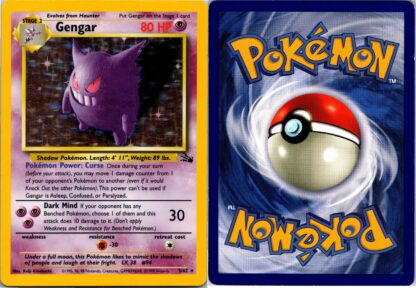 Gengar 5/62 Fossil (Holo) (Unlimited P Condition)