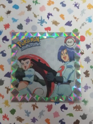 Team Rocket PR27 Prism Artbox Sticker