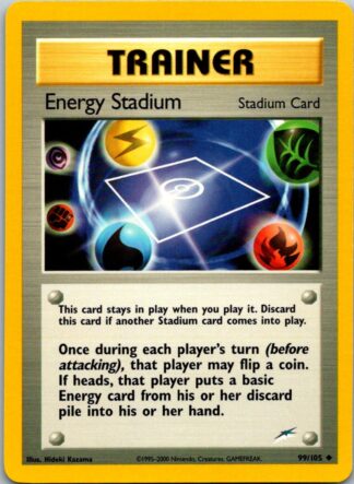 Energy Stadium 99/105 Neo Destiny (Uncommon) (Unlimited Excellent Condition)