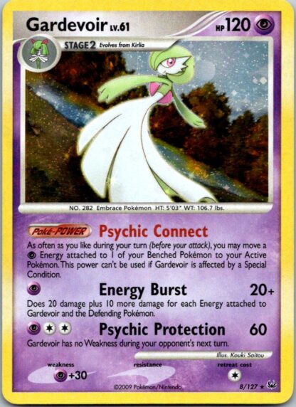 Gardevoir 8/127 Platinum (Holo) (P Condition)
