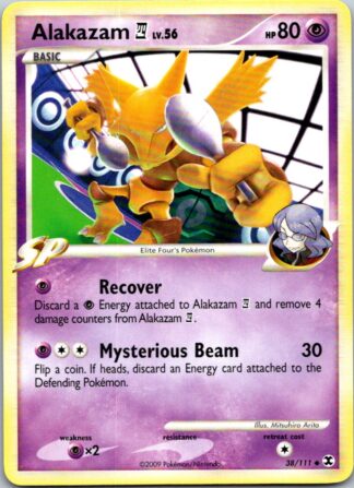 Alakazam 38/111 Rising Rivals (Uncommon) (LP Condition)