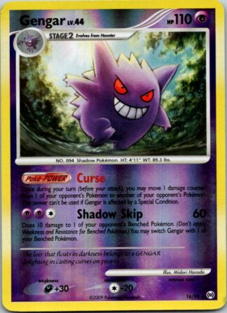 Gengar 16/99 Arceus (Reverse Holo) (LP Condition)