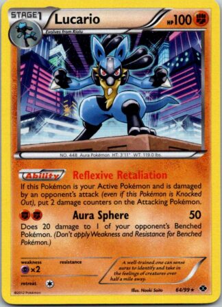 Lucario 64/99 Next Destinies (Holo) (LP Condition)