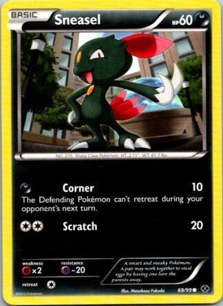 Sneasel 69/99 Next Destinies (Common) (LP Condition)