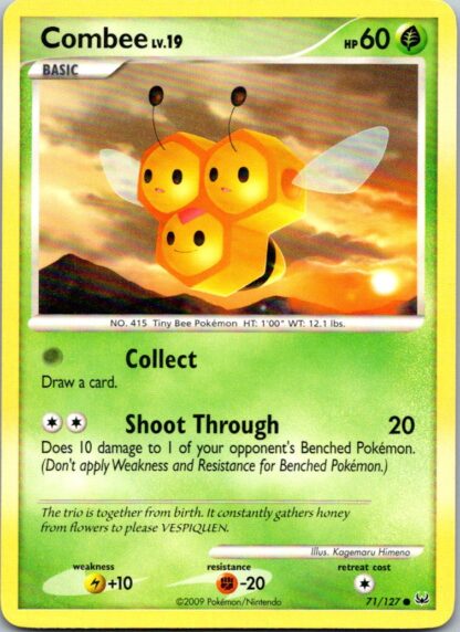 Combee 71/127 Platinum (Common) (LP Condition)