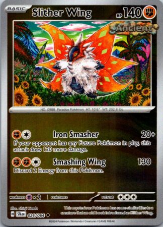 Slither Wing 26/064 Shrouded Fable (Reverse Holo) (NM-Exc Cond)