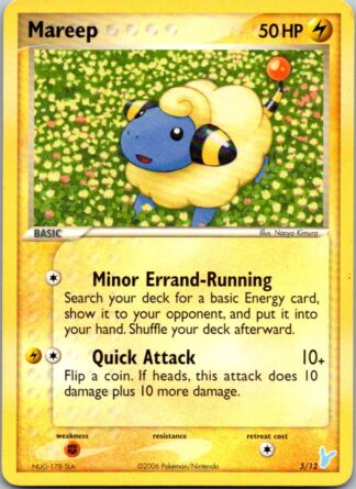 Mareep 5/12 Plusle and Minun Trainer Kit (P-HP Condition)