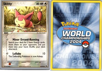 Skitty 44/109 Ruby & Sapphire - World Championship 2004 (Exc Condition)