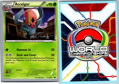 Accelgor 11/108 Dark Explorers World Championship 2014 (Exc Condition)