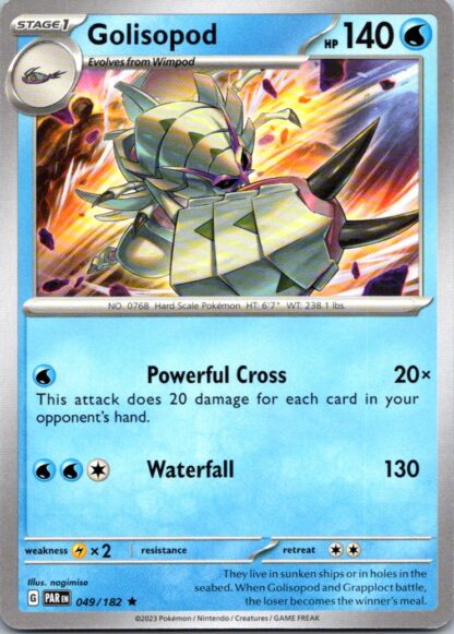 Golisopod 49/182 Paradox Rift (Theme Deck Rare) (Exc Condition)
