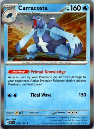 Carracosta 38/142 Stellar Crown (Holo) (NM-Exc Condition)