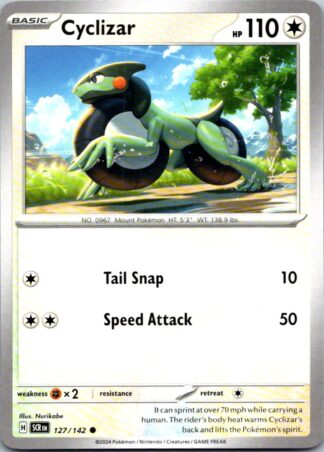 Cyclizar 127/142 Stellar Crown (Common) (NM-Exc Condition)