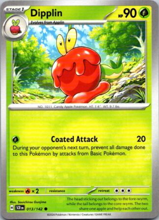 Dipplin 13/142 Stellar Crown (Common) (NM-Exc Condition)