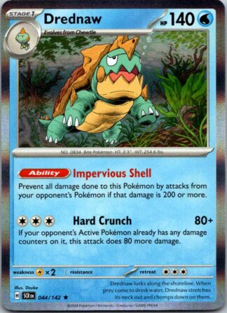 Drednaw 44/142 Stellar Crown (Holo) (NM-Exc Condition)