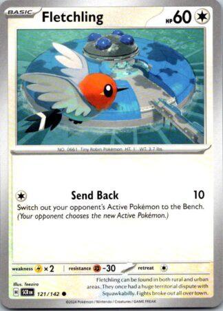 Fletchling 121/142 Stellar Crown (Common) (NM-Exc Condition)