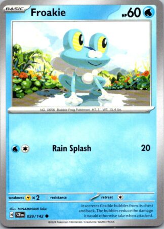 Froakie 39/142 Stellar Crown (Common) (NM-Exc Condition)