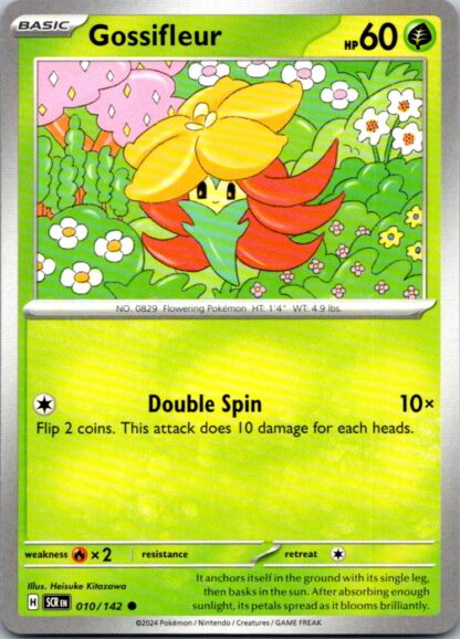 Gossifleur 10/142 Stellar Crown (Common) (NM-Exc Condition)