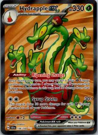 Hydrapple ex 156/142 Stellar Crown (Ultra Rare) (NM-Exc Condition)